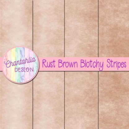 Free rust brown blotchy stripes digital papers