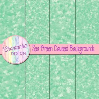 Free sea green daubed backgrounds