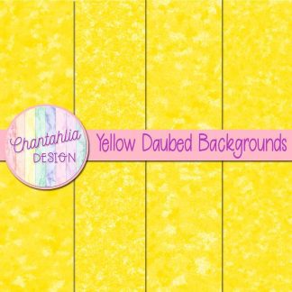 Free yellow daubed backgrounds