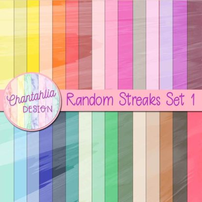 Free digital papers featuring random streaks