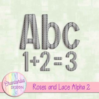 Free alpha in a Roses and Lace theme