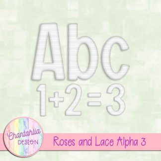 Free alpha in a Roses and Lace theme