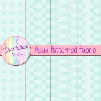 Free aqua patterned fabric backgrounds