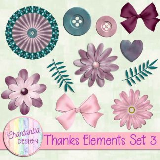Free elements in a Thanks theme