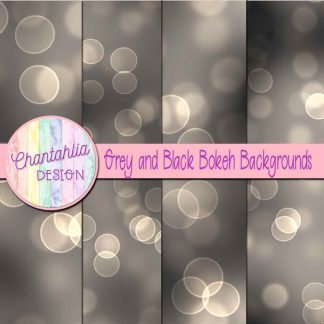Free grey and black bokeh backgrounds