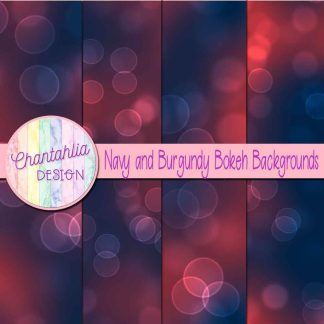 Free navy and burgundy bokeh backgrounds
