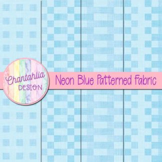 Free neon blue patterned fabric backgrounds