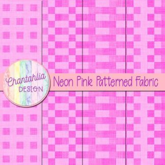 Free neon pink patterned fabric backgrounds
