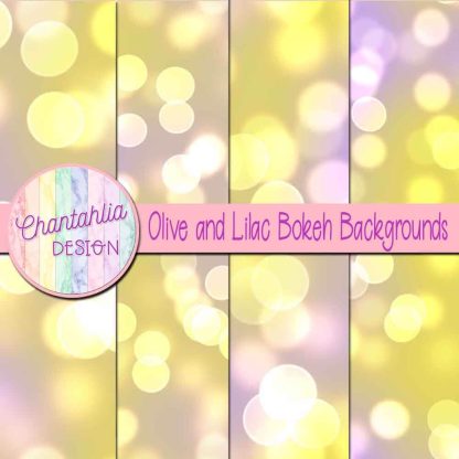 Free olive and lilac bokeh backgrounds