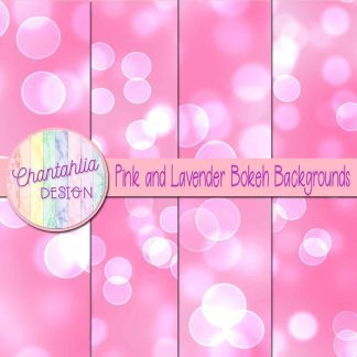 Free pink and lavender bokeh backgrounds