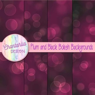 Free plum and black bokeh backgrounds