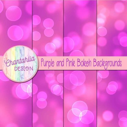 Free purple and pink bokeh backgrounds