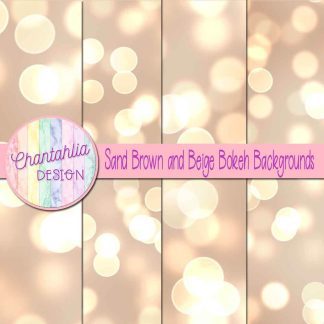 Free sand brown and beige bokeh backgrounds