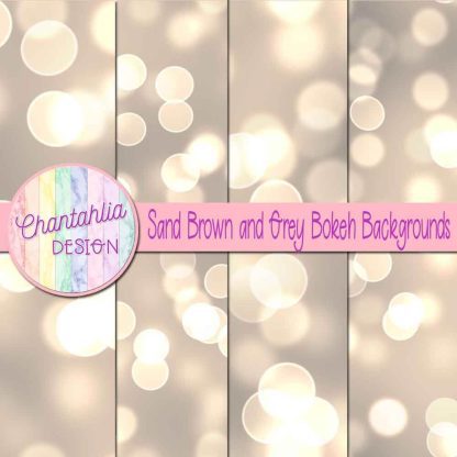 Free sand brown and grey bokeh backgrounds