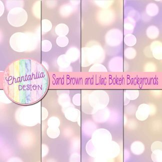 Free sand brown and lilac bokeh backgrounds