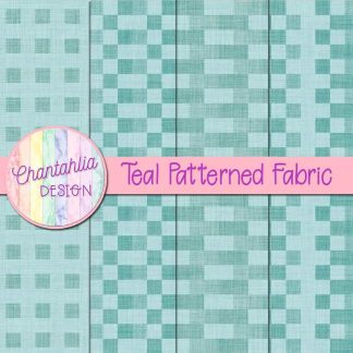 Free teal patterned fabric backgrounds