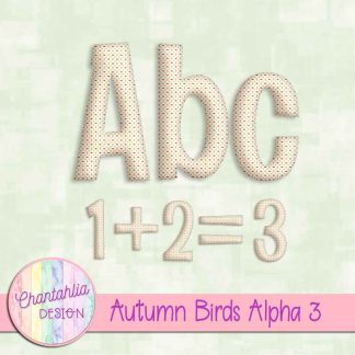 Free alpha in an Autumn Birds theme.