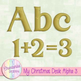 Free alpha in a My Christmas Desk theme