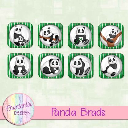 Free brads in a Panda theme