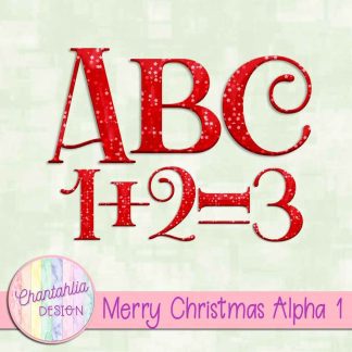 Free alpha in a Merry Christmas theme