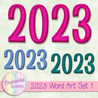 Free 2023 word art design elements