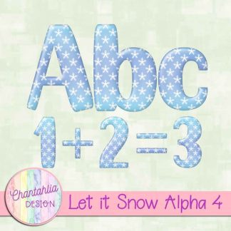 Free alpha in a Let it Snow theme