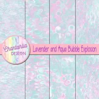 Free lavender and aqua bubble explosion backgrounds