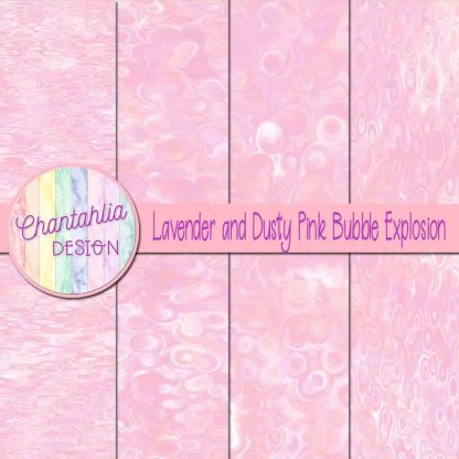 Free lavender and dusty pink bubble explosion backgrounds