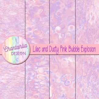 Free lilac and dusty pink bubble explosion backgrounds