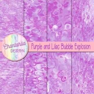 Free purple and lilac bubble explosion backgrounds
