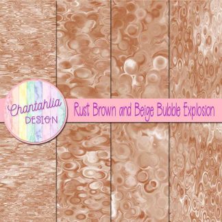 Free rust brown and beige bubble explosion backgrounds