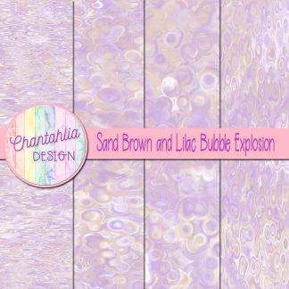 Free sand brown and lilac bubble explosion backgrounds