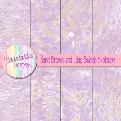 Free sand brown and lilac bubble explosion backgrounds