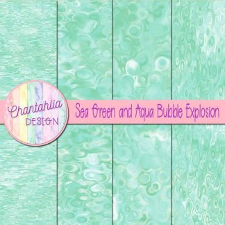 Free sea green and aqua bubble explosion backgrounds