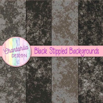 Free black stippled backgrounds