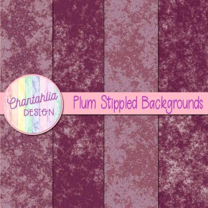 Free plum stippled backgrounds