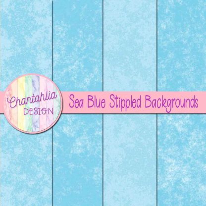 Free sea blue stippled backgrounds