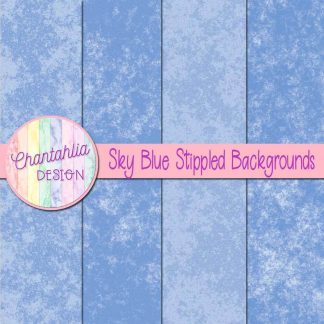 Free sky blue stippled backgrounds