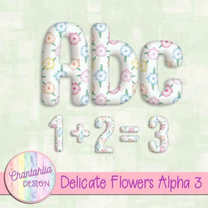 Free alpha in a Delicate Flowers theme
