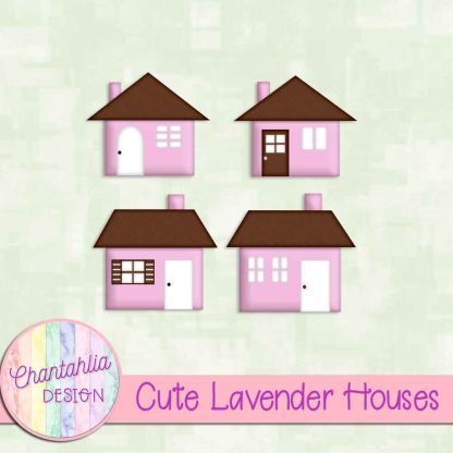 Free cute lavender houses