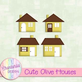 Free cute olive houses