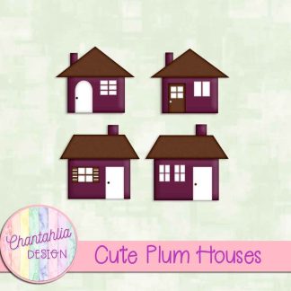Free cute plum houses