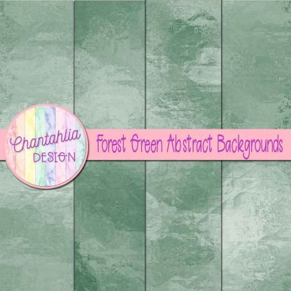 Free forest green abstract digital paper backgrounds