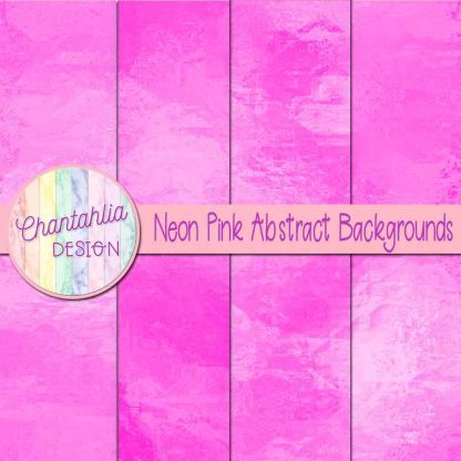 Free neon pink abstract digital paper backgrounds