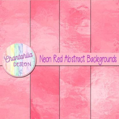 Free neon red abstract digital paper backgrounds