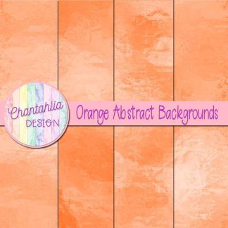 Free orange abstract digital paper backgrounds