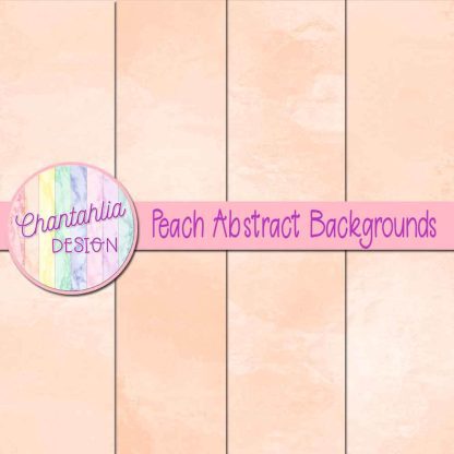 Free peach abstract digital paper backgrounds