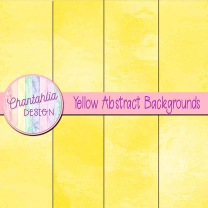 Free yellow abstract digital paper backgrounds