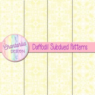 Free daffodil subdued patterns