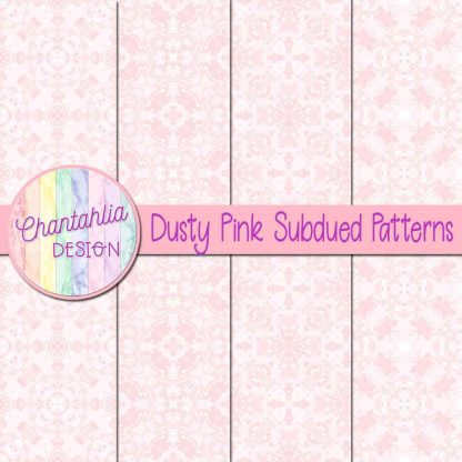 Free dusty pink subdued patterns